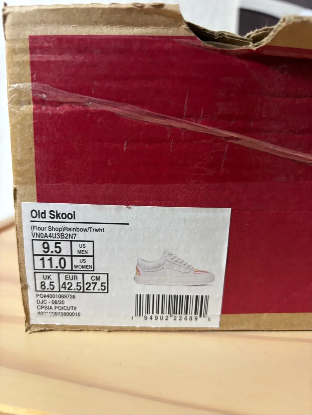 Vans brand new